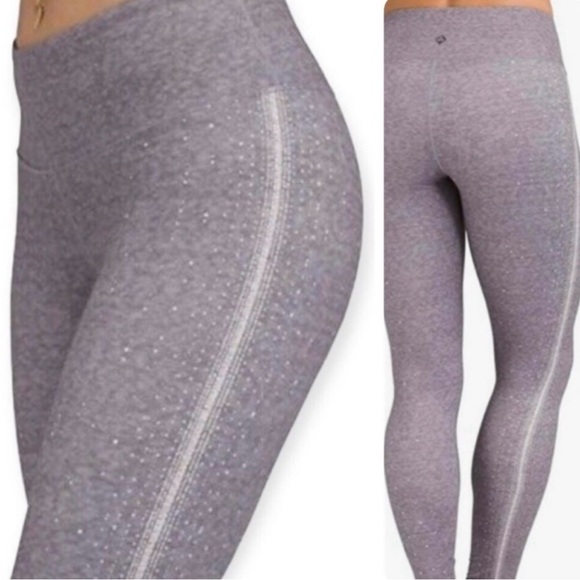 Prana Pants - Prana Pillar Printed White Dot Leggings size S